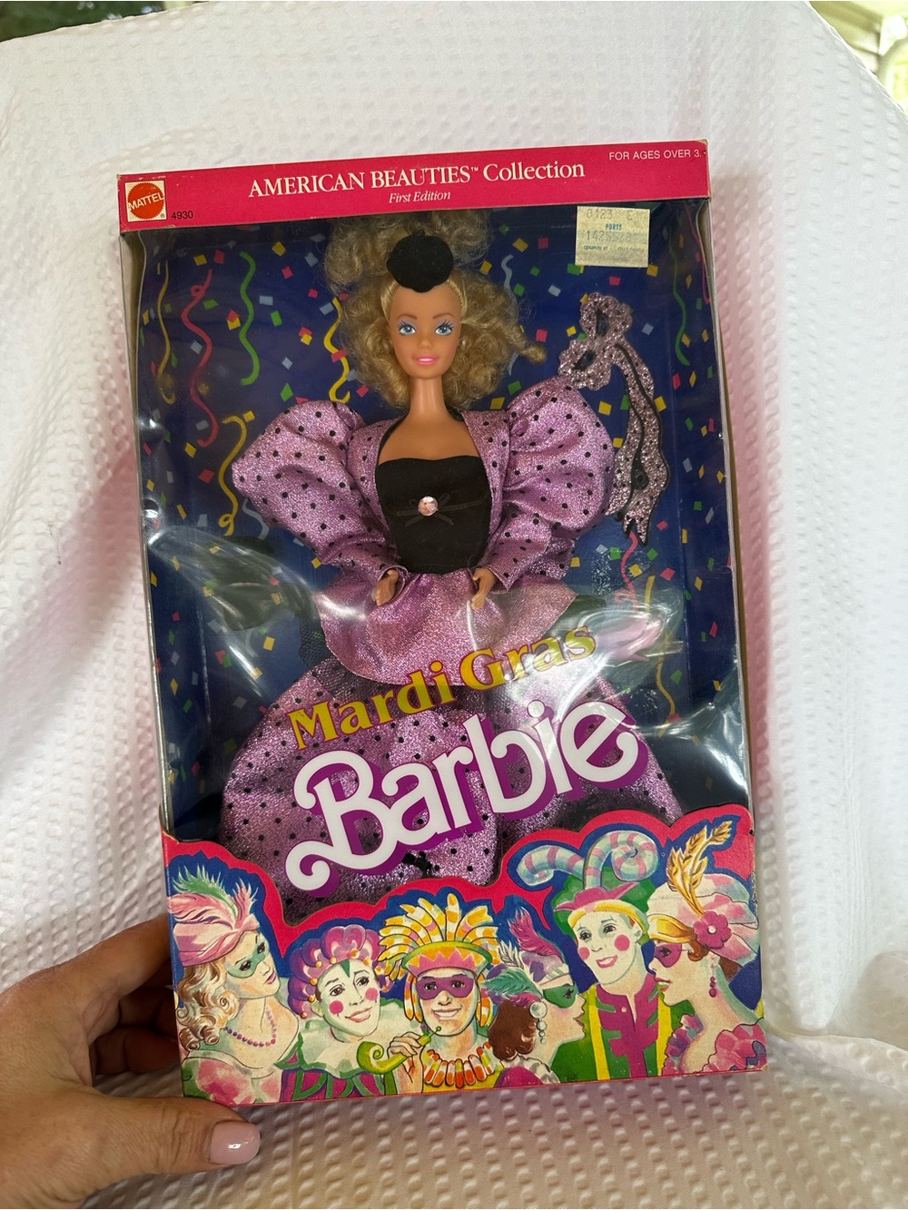 Mattel 1987 Barbie Mardi Gras 4930 American Beauties First Edition New in Box